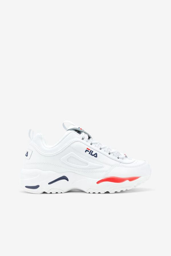 Tênis Fila Mulher Branco/Azul Marinho/Vermelhas - Fila Disruptor 2 X Ray Tracer White Portugal Onlin